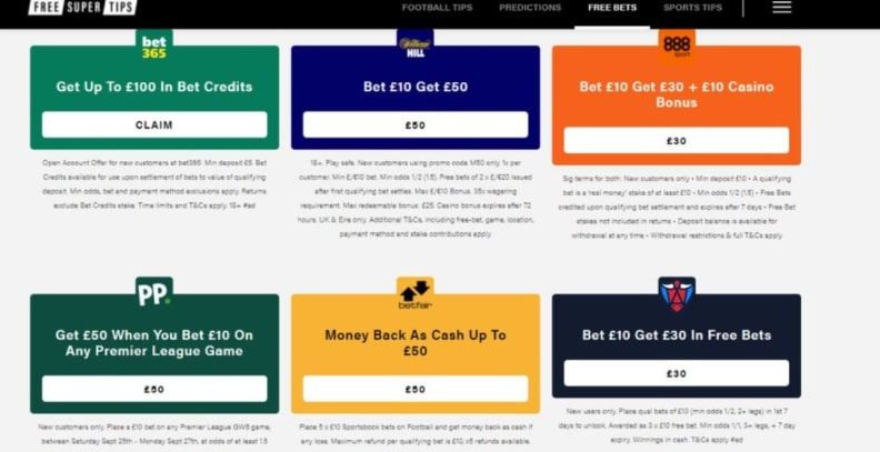 Free Bets