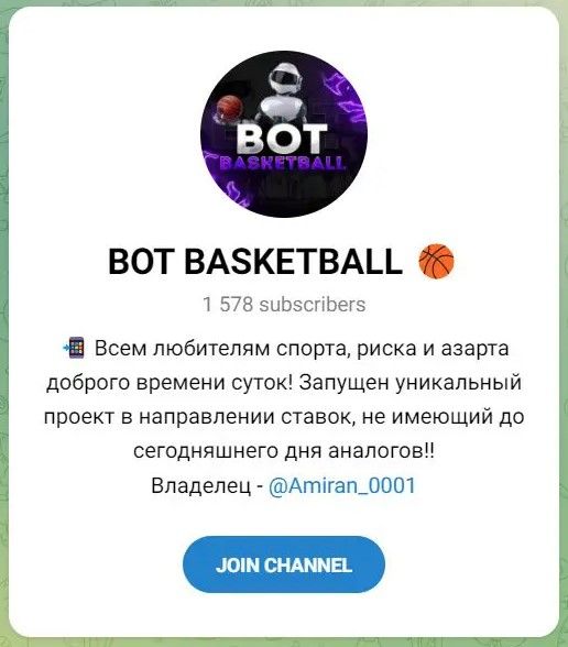 Бот баскетбол